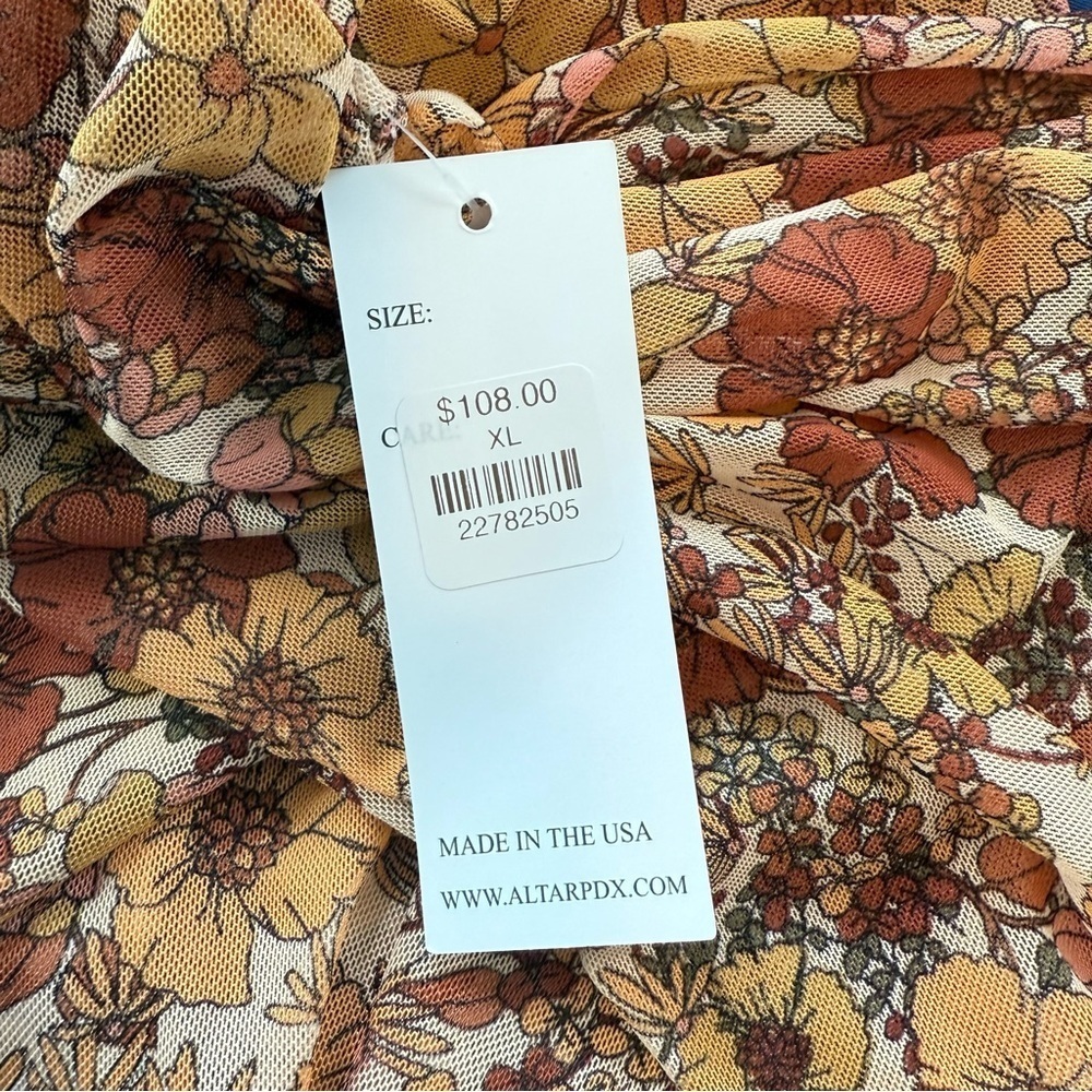 Altar Houseline Megumi Dress, NWT, Size L, Offers Welcome - Picture 7 of 11